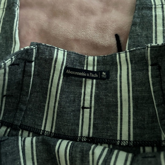 abercrombie & fitch striped pants - Picture 3 of 4